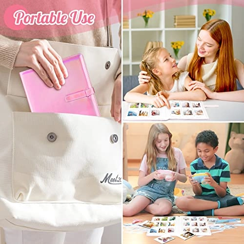 Photo Album - 360 Pockets Magic pink