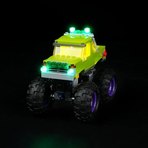 Light Kit for LEGO The Hulk Truck vs. Thanos 76312