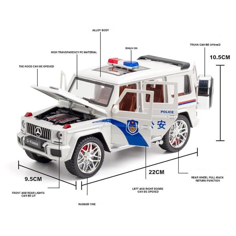 G Wagon 1:24 - 1 pcs