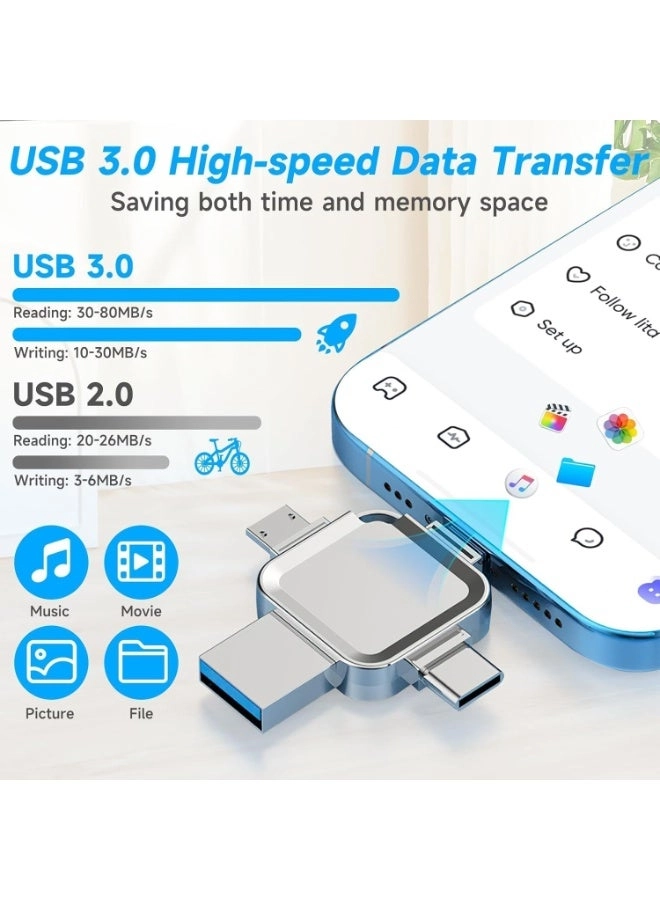 Flash Drive - Usb 3.0 Type-C iPhone Android 1TB
