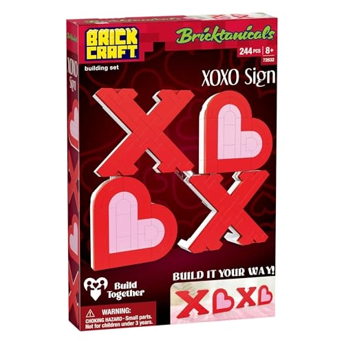 Bricktanicals XOXO - Valentines Red