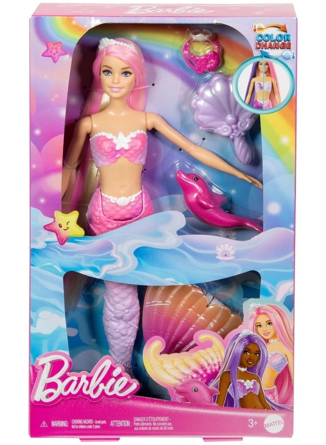 Malibu Mermaid Doll - Color Changing 3 piece(s) Ages 60 month(s)+