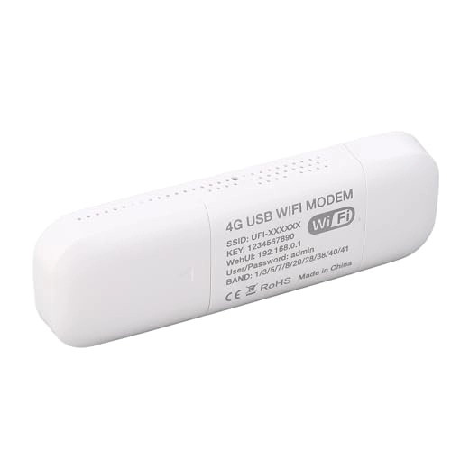 Plug and Play 4G LTE USB Portable WiFi Router Modem - 802.11 bgn