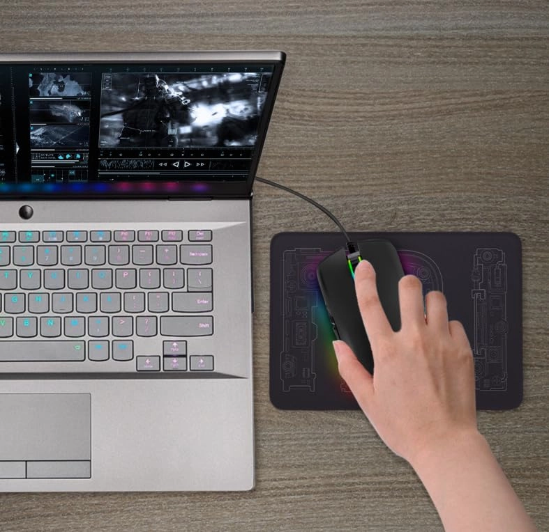 Wired Gaming Mouse - usb-C cable