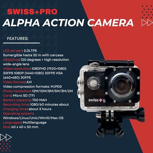 Alpha Action Camera 4K30 Bundle
