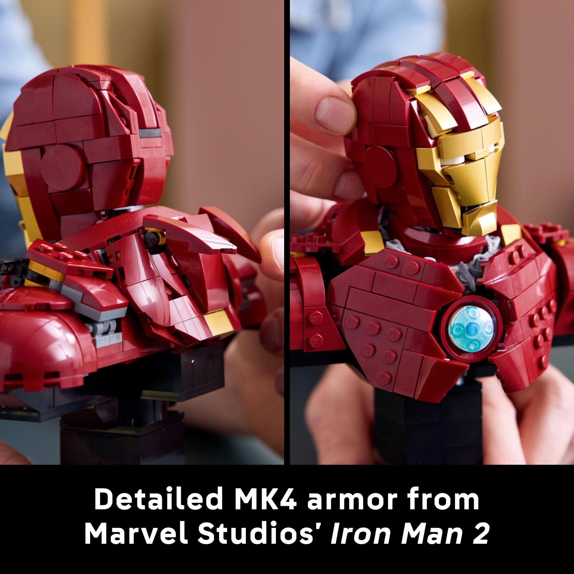 Iron Man MK4 Bust (76327) - 436 Pieces Minifigure