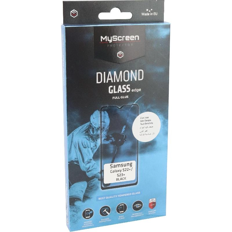 Diamond Glass - Full Glue 9H For Samsung Galaxy S22/S23