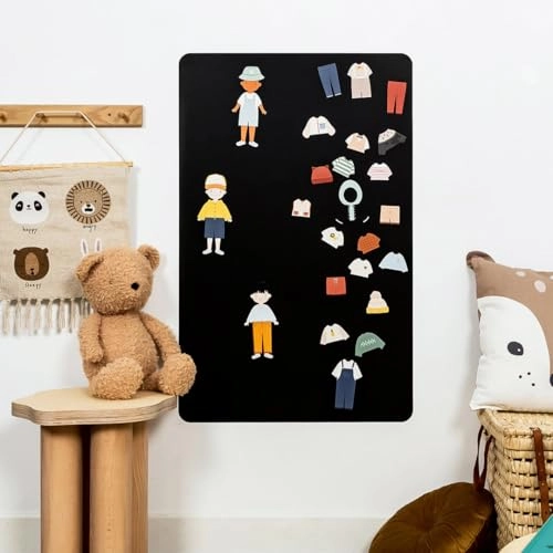 Silhouette to dress up - 3 years 3 silhouettes 28 magnets