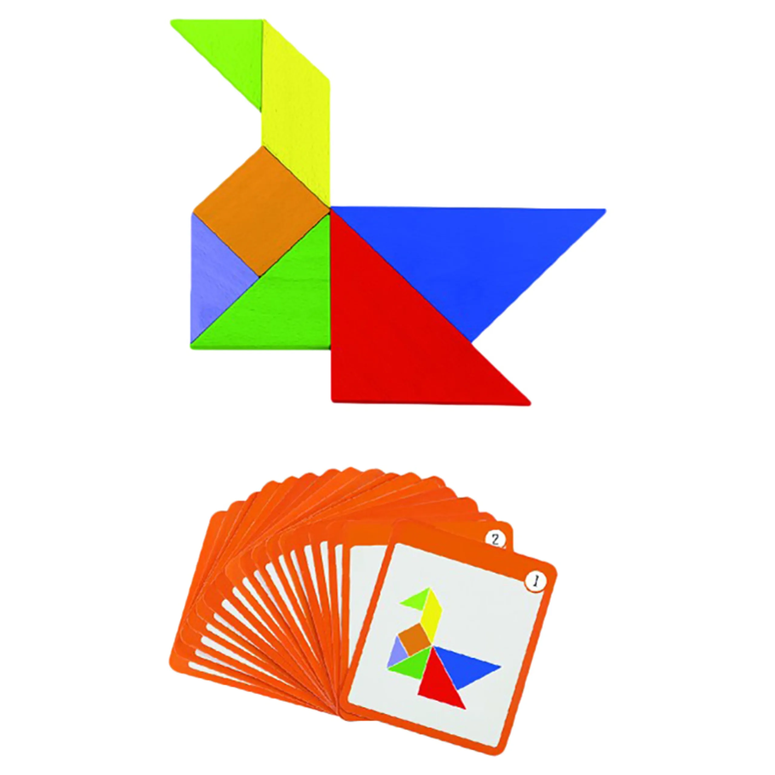 Magnetic Tangram Block - 35 pcs