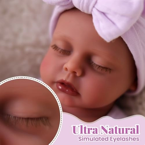 Reborn Baby Doll - 12 Inch Silicone Weighted Ages 3+