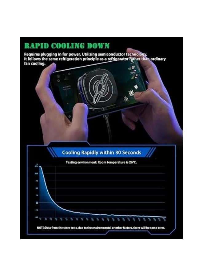 Phone Cooler Stand - Height Adjustable Cooling Fan
