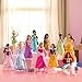 Snow White Doll + Cinderella Doll + Aurora Doll + Ariel Doll + Belle Doll + Jasmine Doll + Pocahontas Doll + Mulan Doll + Tiana Doll + Rapunzel Doll + Tinker Bell Doll - Ages 3+