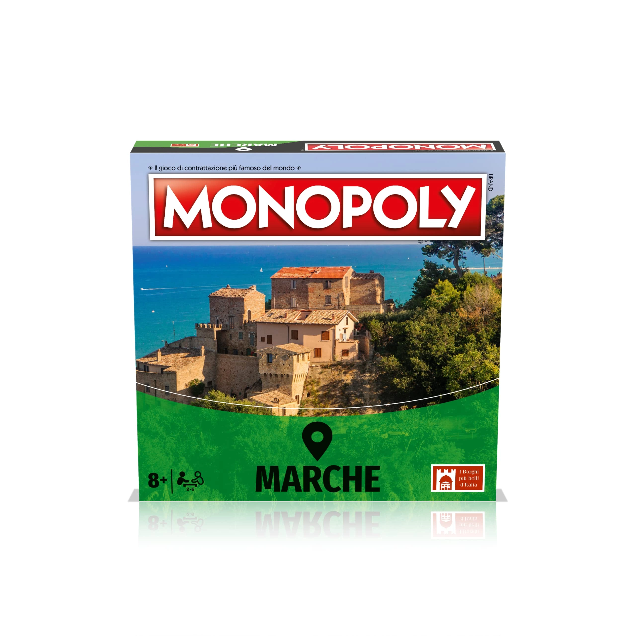Winning Moves Monopoly: Marche Edition - Family Game (Italian)