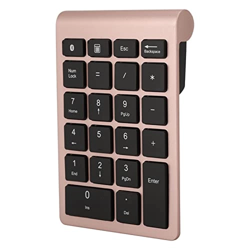 Numeric Keypad - 22 Keys Bluetooth Rose Gold
