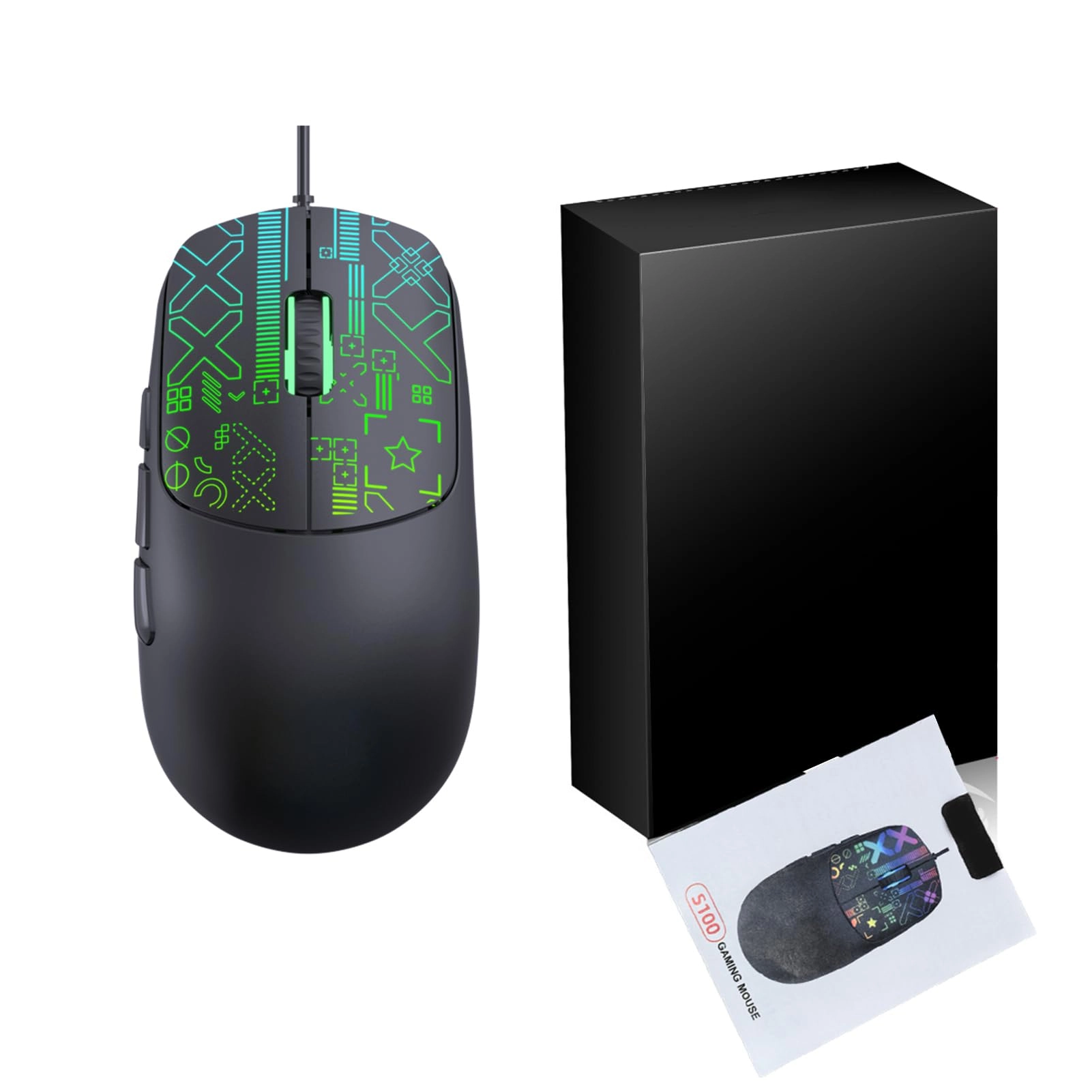 Eacam Wired Gaming Mouse - Wired
