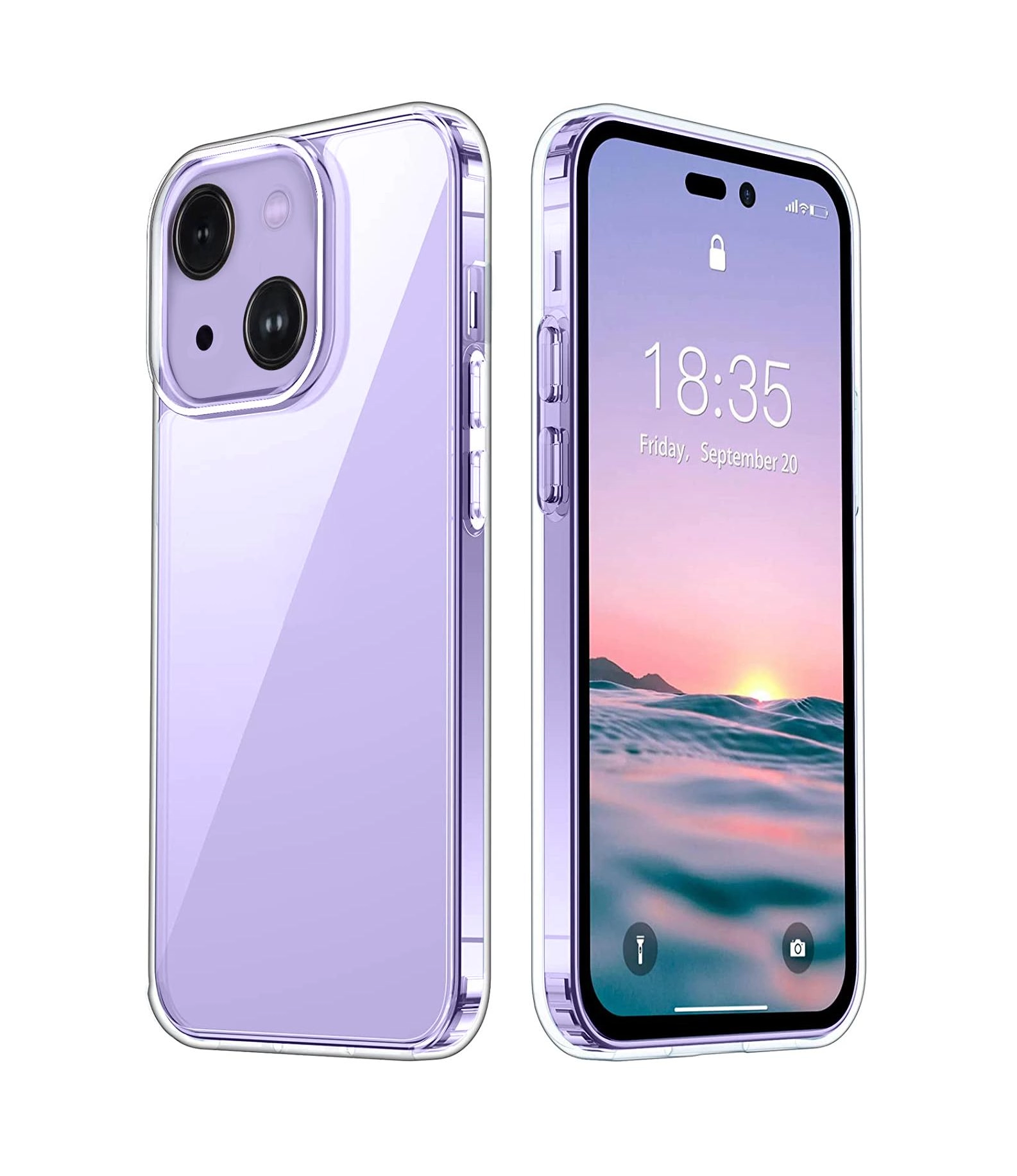 Trands TR-CC5842 Hard Clear Case for iPhone 14