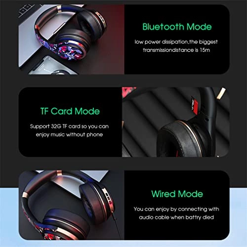 Bluetooth 5.0 On-Ear/Over-Ear Wireless Headphone