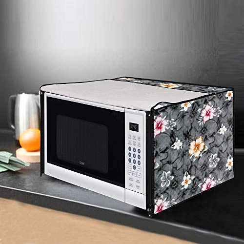 Microwave Oven Cover - 23 Litre Black