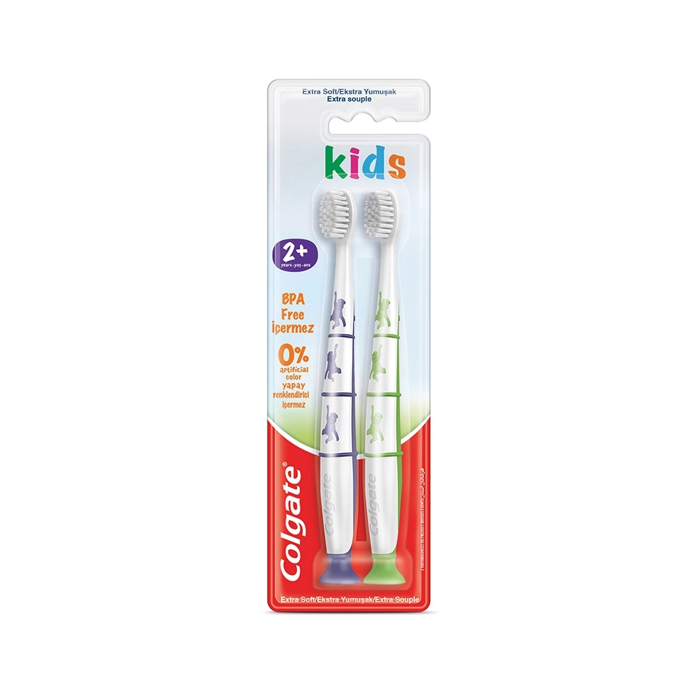 For Kids Extra Soft Toothbrush 2-Piece Pack