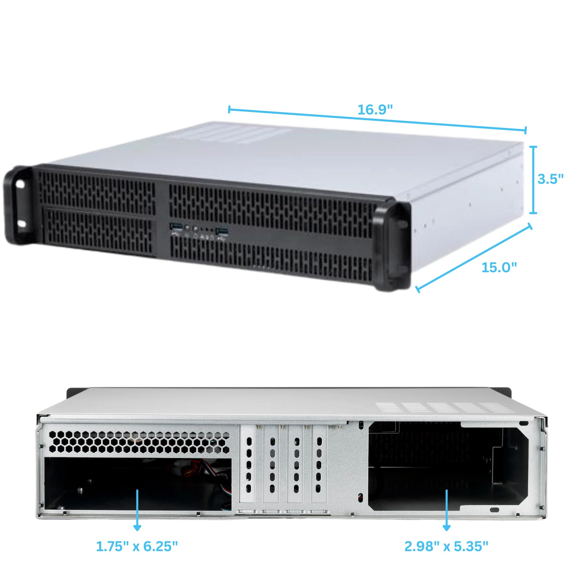 2U Server Chassis - Mid Tower