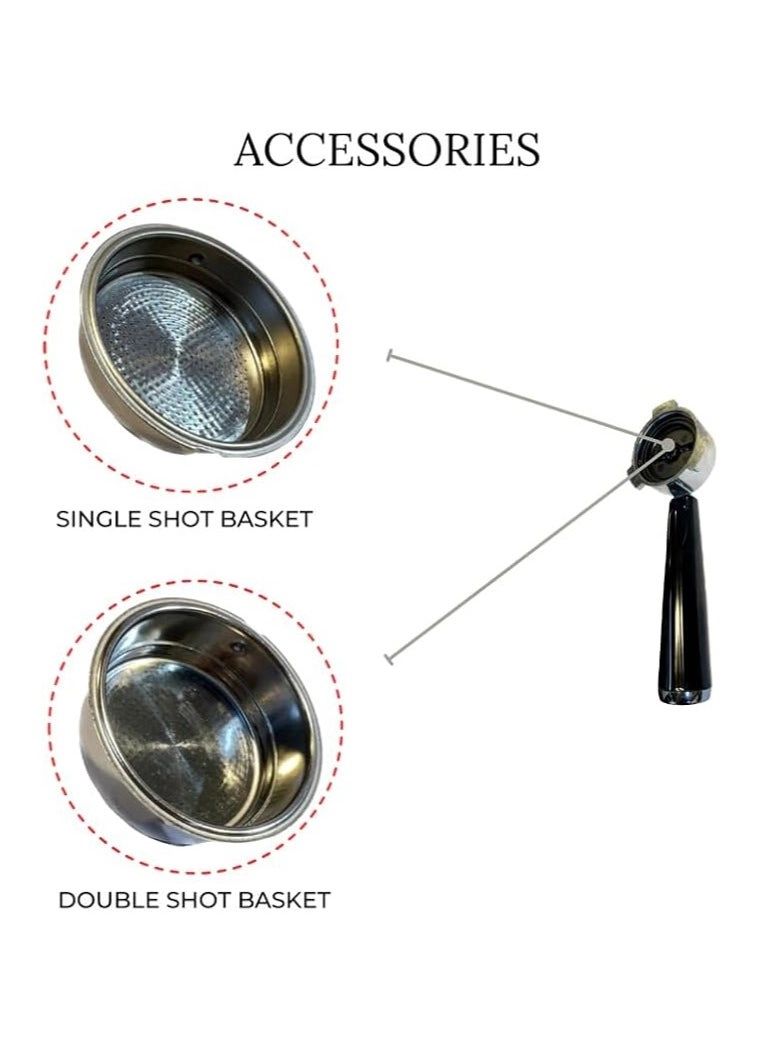 Espresso Coffee Machine ME-ECM2014