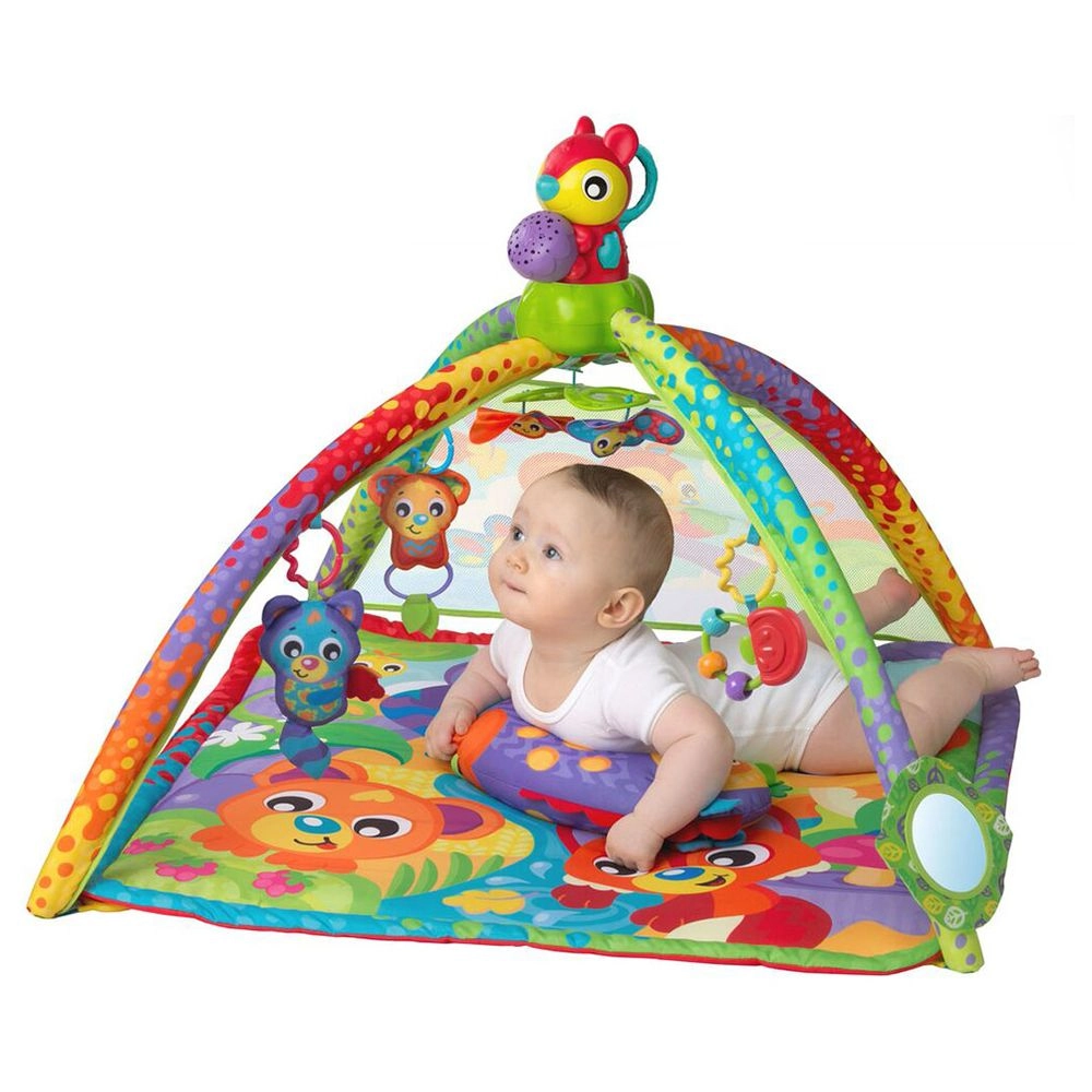 Woodlands Music & Lights Projector Gym - 4 months