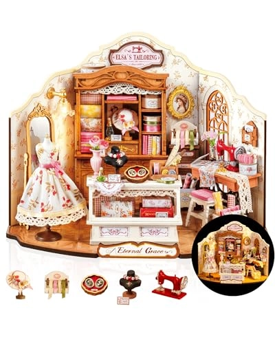 Elsa's Tailoring - DIY Miniature House Kit