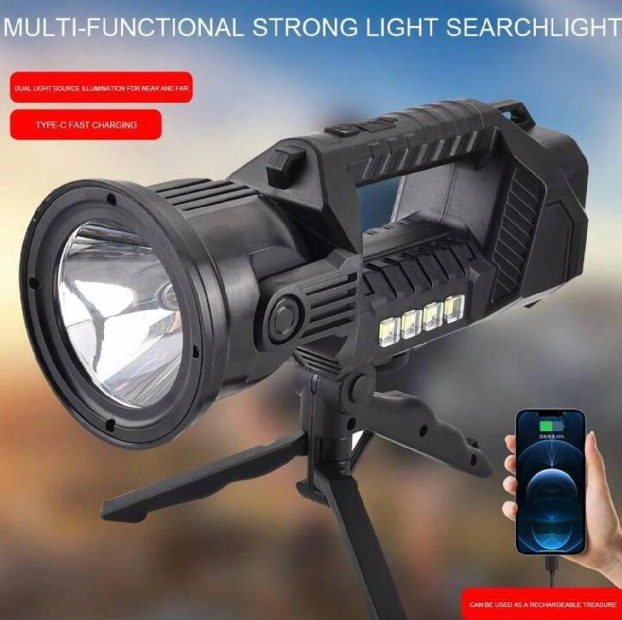 GL-5922 Flashlight Rechargeable