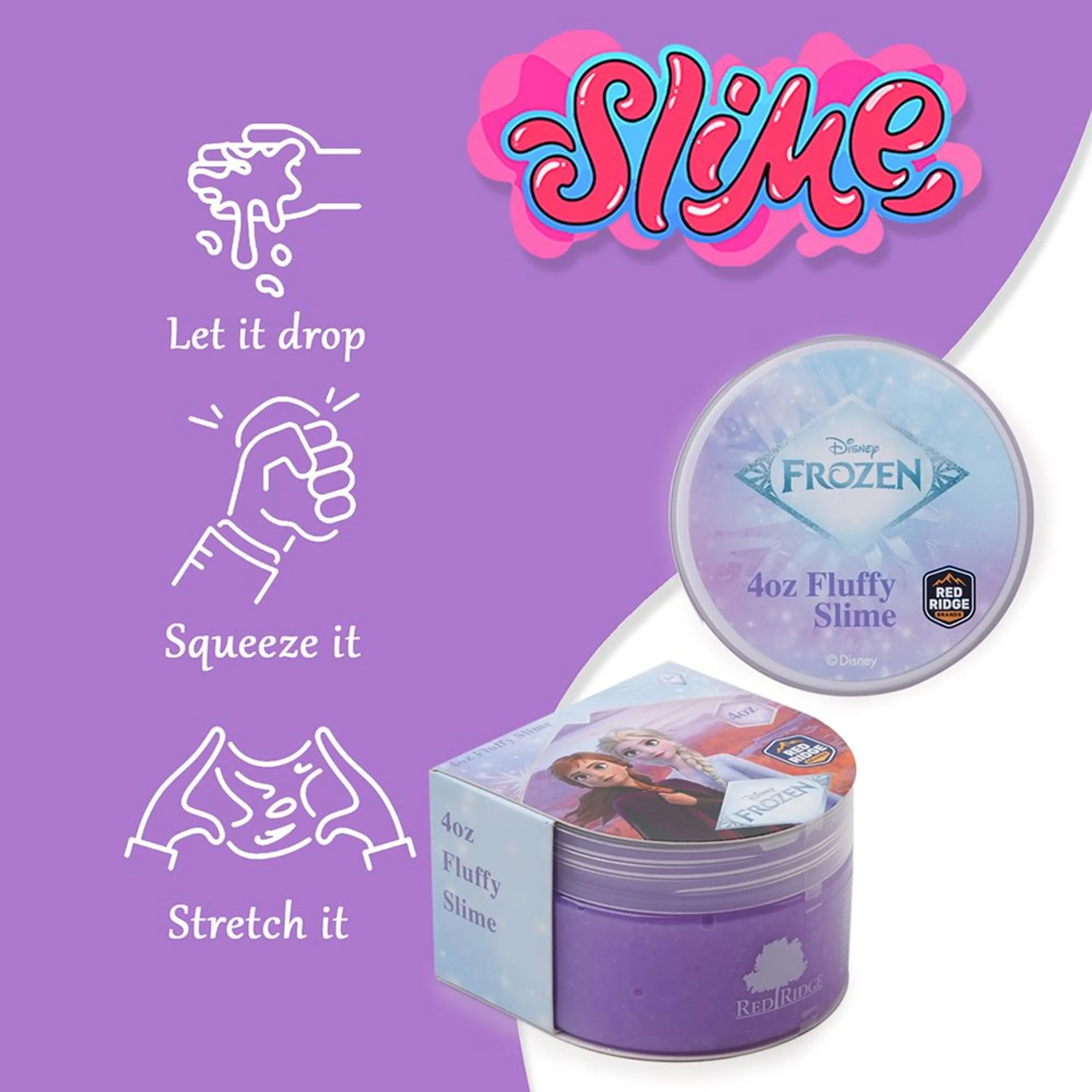 Disney Frozen Fluffy Slime - 3+ years