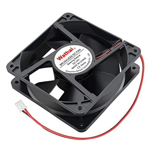 Brushless DC Industrial Cooling Case Fan - 120mm