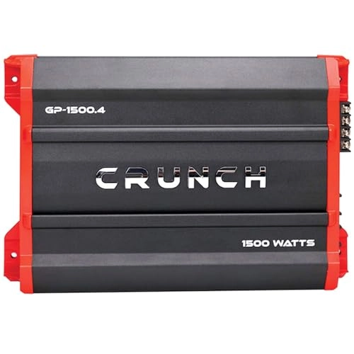Crunch GP-1500.4 - 4 Channel 1500 Watt