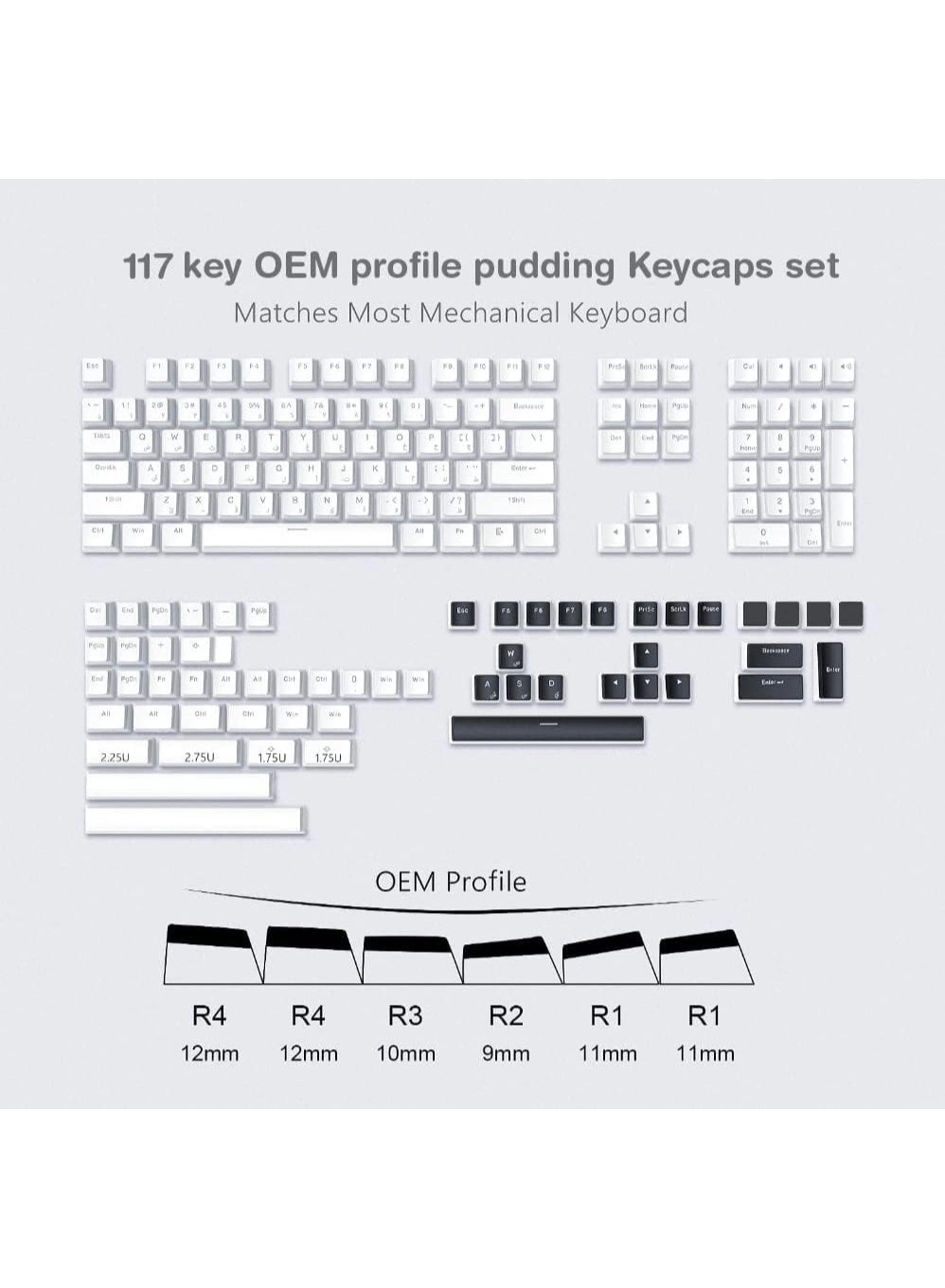Arabic Alphabet Keycaps