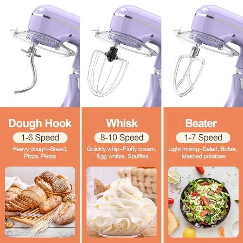 Electric Mixer - 6.5 Quarts 660 watts
