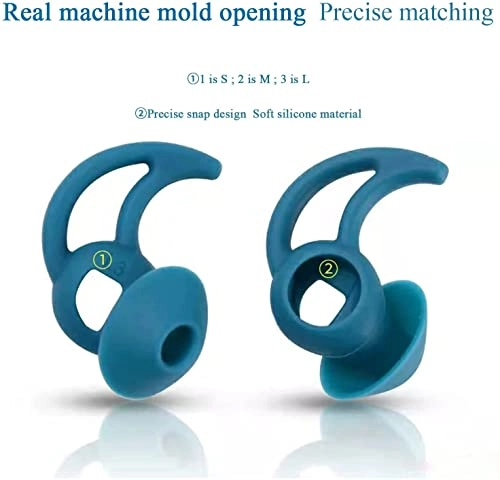 Replacement Ear Plugs for Bose Sports Earbuds - 6 Pieces