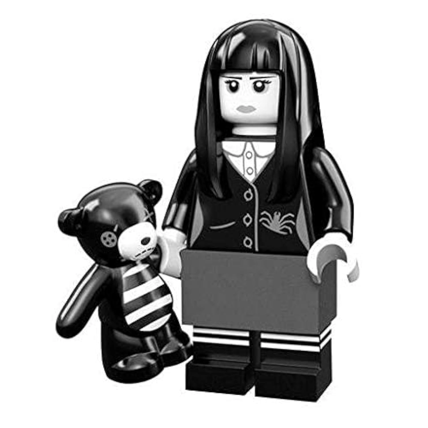 LEGO Series 12 Collectible Minifigure 71007 - Emo Spooky Girl Black / White