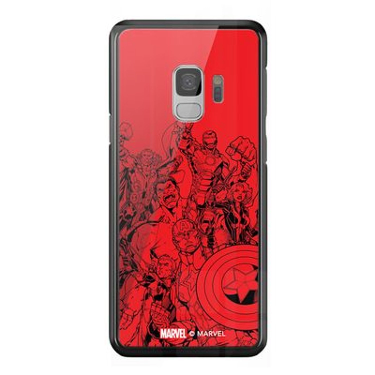 Wackylicious Avengers Assemble Back Case for Galaxy S9