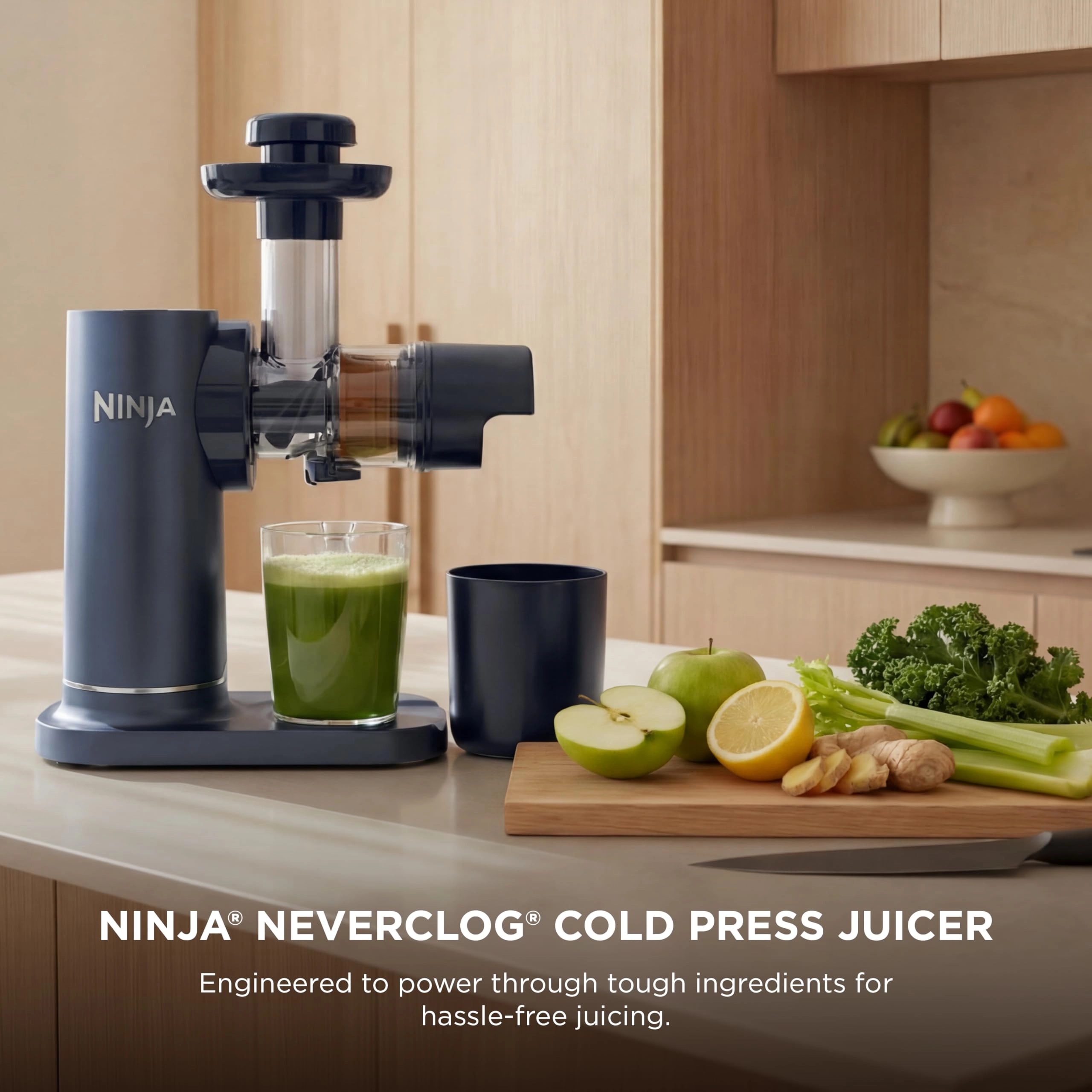 NeverClog Cold Press Juicer - 150W 24 oz.