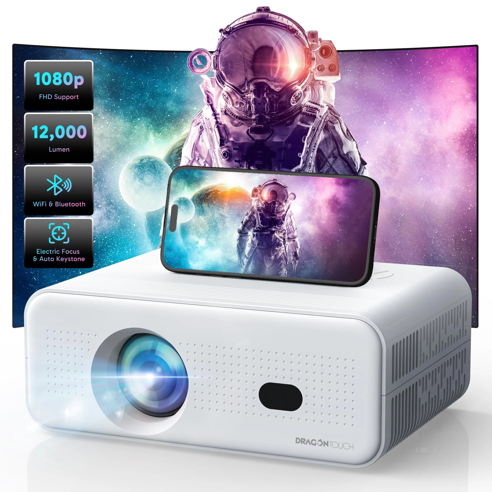Dragon Touch L012 12000 Lumen