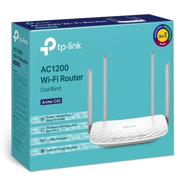 Archer C50 - 1.2Gbps 802.11ac