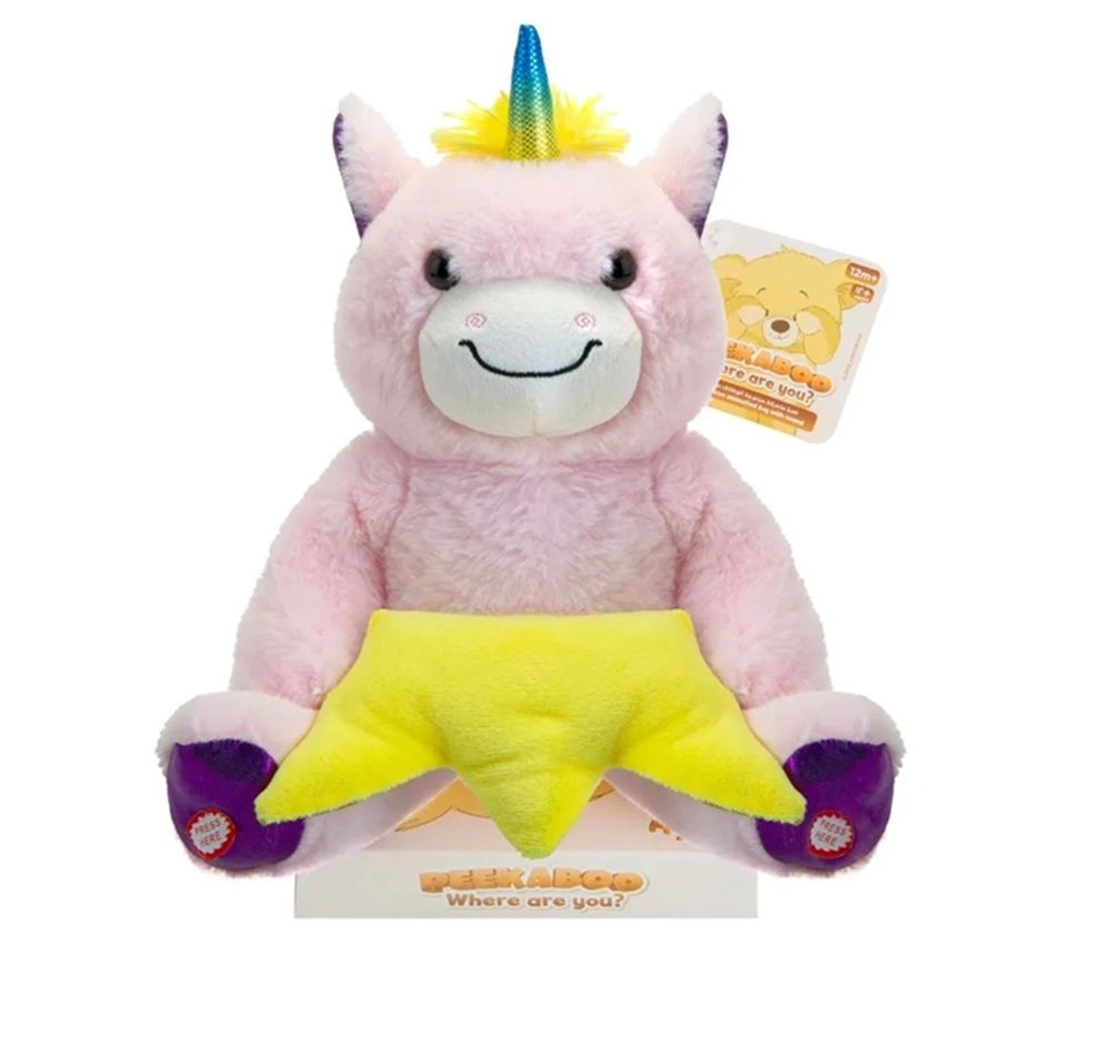 Mini Melody Unicorn Peekaboo - Talking Singing Moving