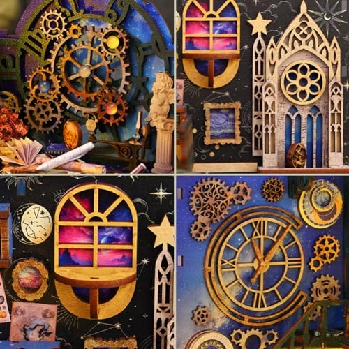 3D Wooden Book Stand Puzzle - 1：24