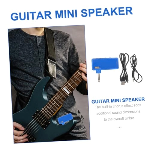 Mini Bass Amp - Blue USB Headphone