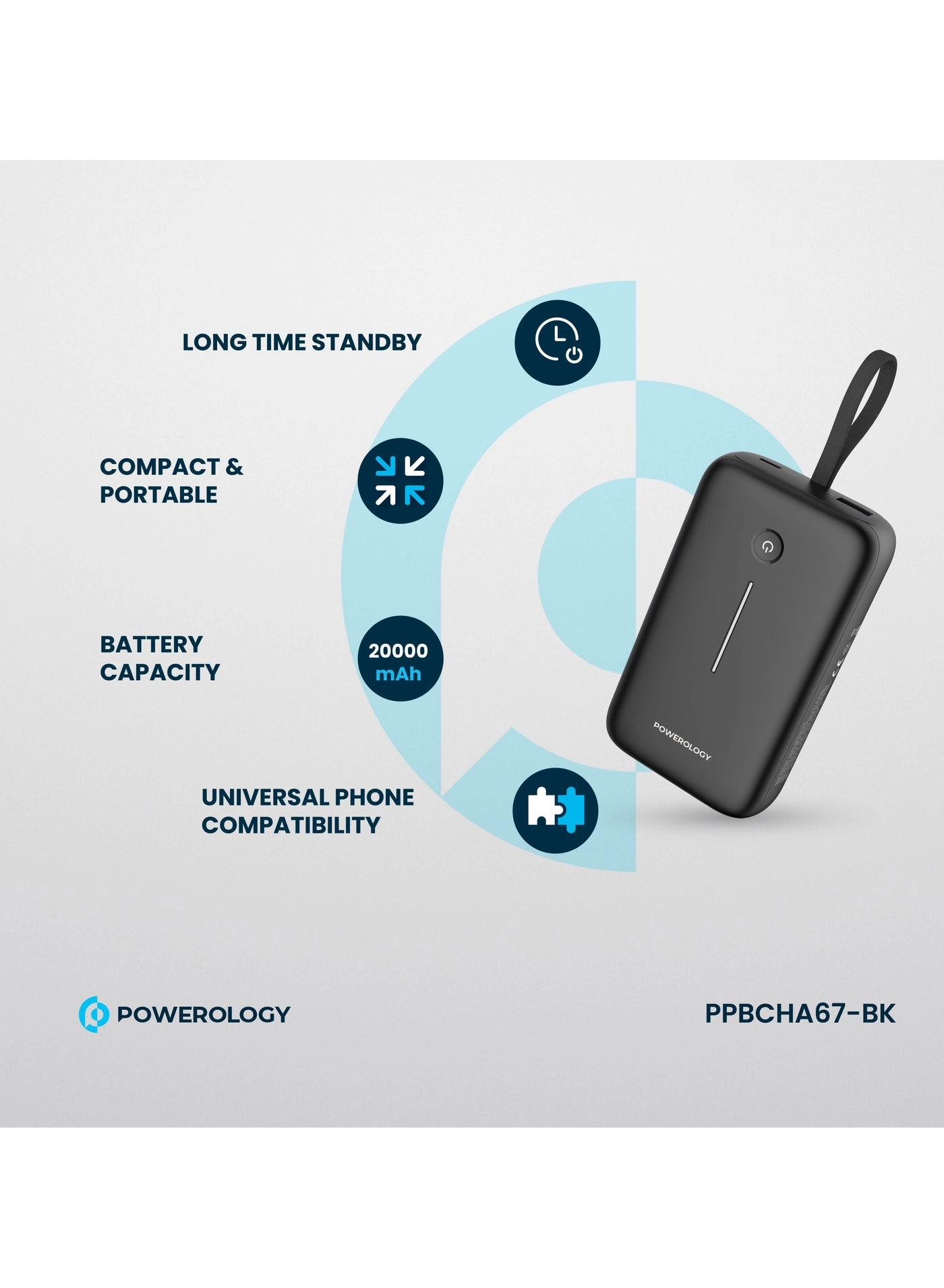 PPBCHA67-BK - 20000mAh PD30W