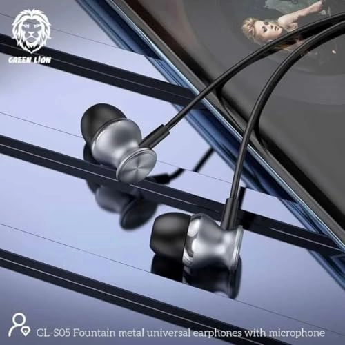 Metal Earphones Wired Earphone