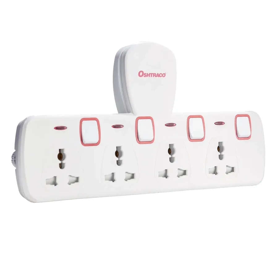 4-Way T-Shape Universal Switched Adaptor - 3250 W