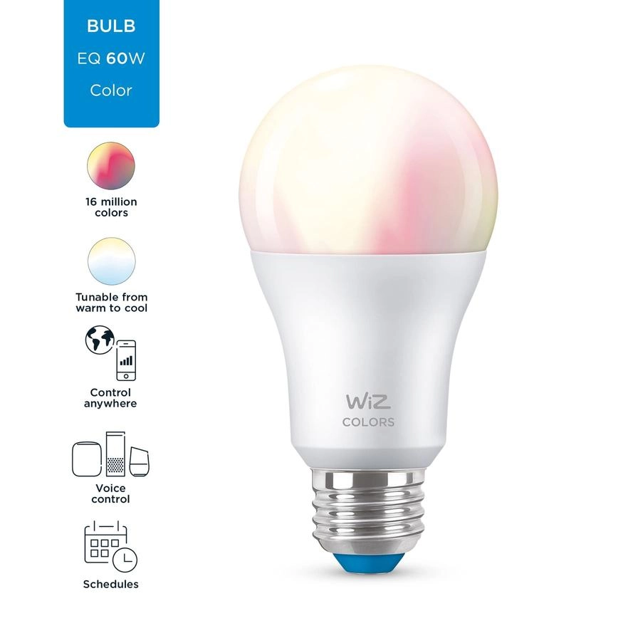 Colors Wi-Fi E 27 LED Light - 3 Pc.