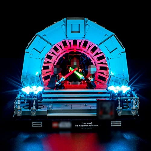Led Lighting Kit for LEGO-75352 Emperor's Throne Room Diorama