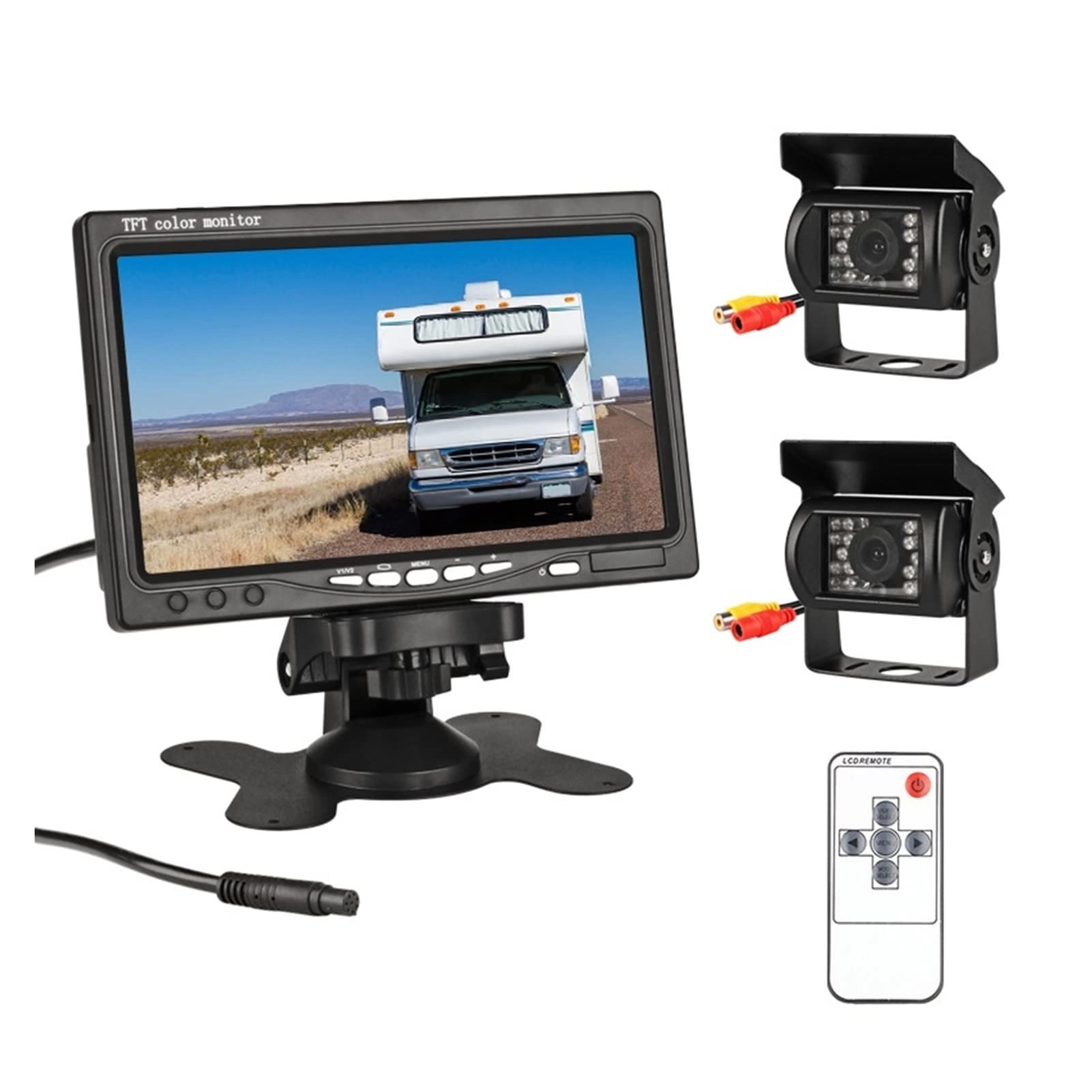 AHD Car Monitor - 7-inch