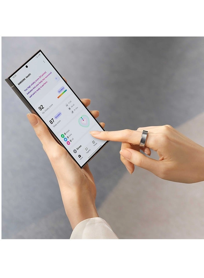 Galaxy Ring - 13 Titanium Silver