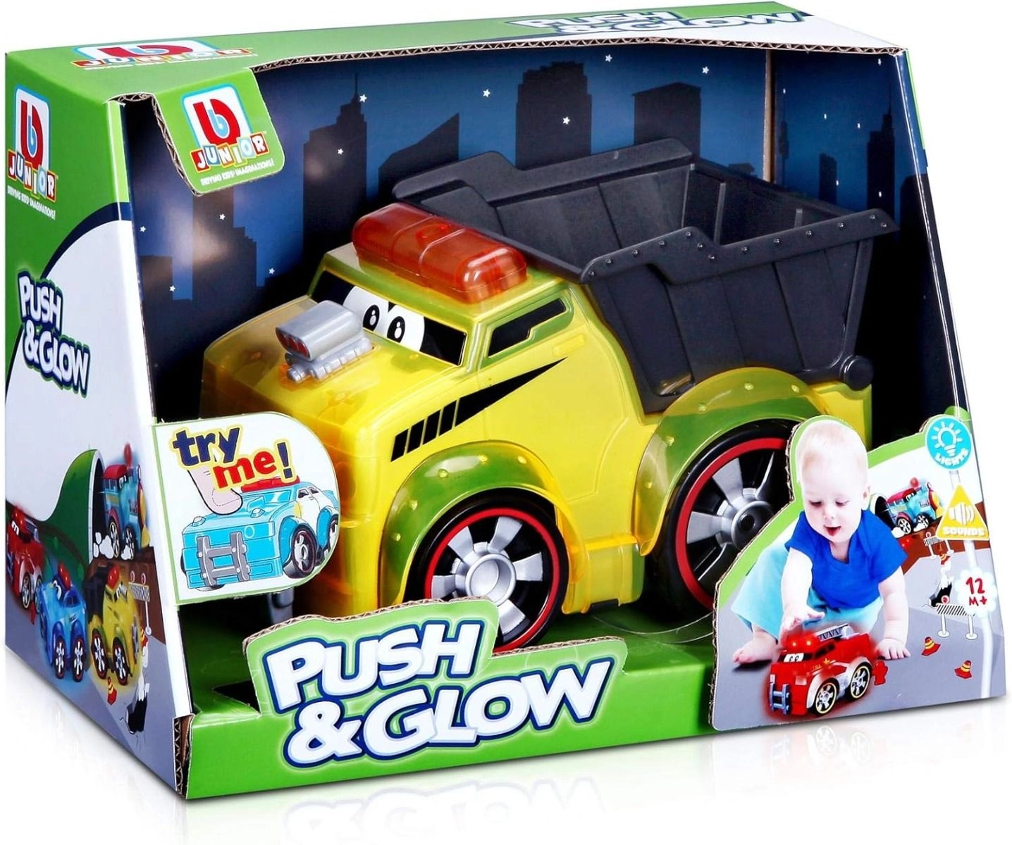 Push & Glow Dump Truck